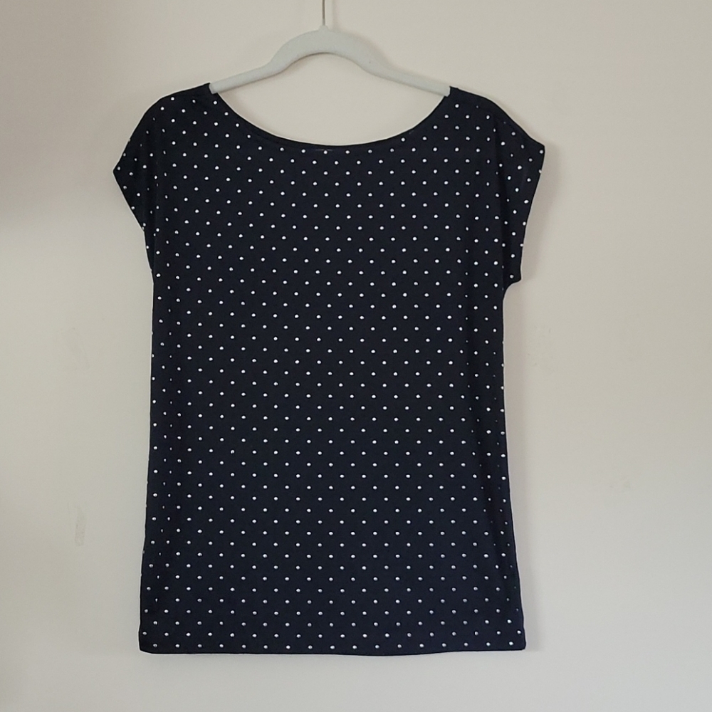 Ann Taylor Loft Sleeveless Blouse Top With Rhinestone Womens S